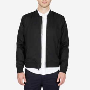 Everlane Cotton Bomber Jacket Black Size XS